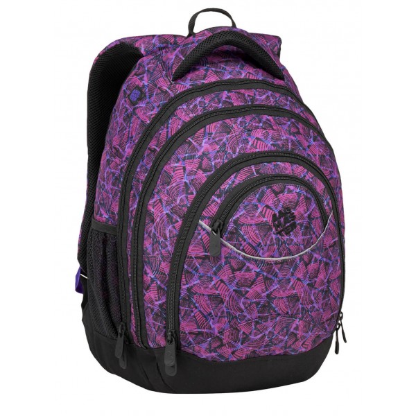 Studentský batoh ENERGY 9 D - růžovo fialový