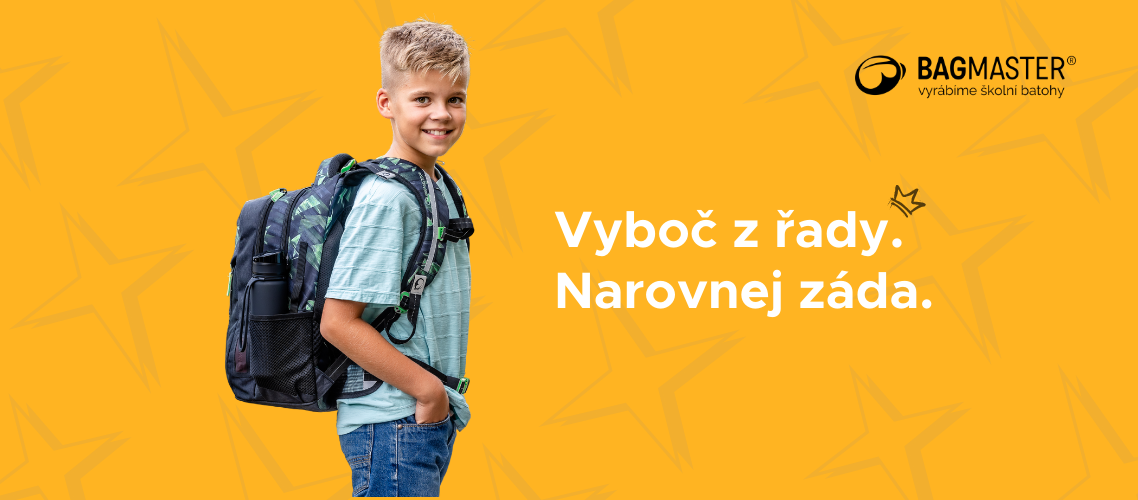 bagmaster, nová kolekce, školní batohy