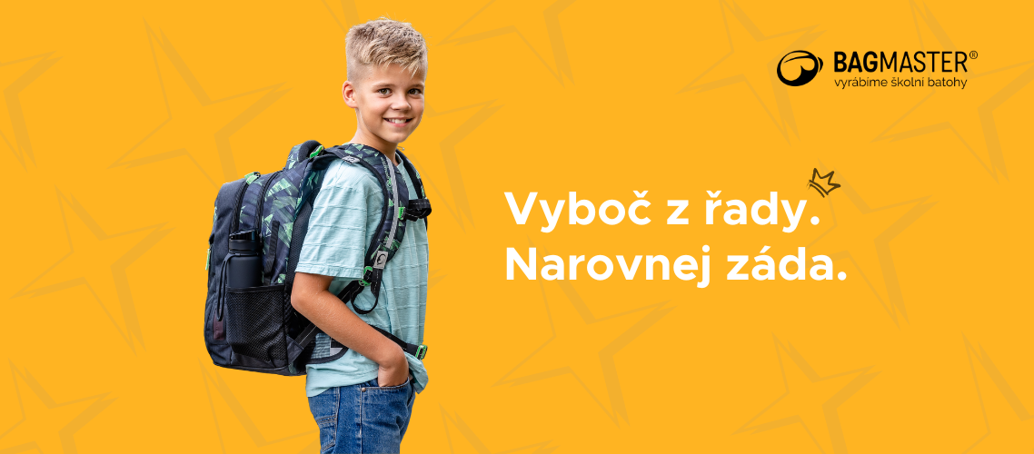 bagmaster, školní a studentské batohy, zdraví zad
