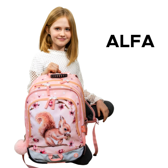 ergonomické aktovky PRIM do první třídy