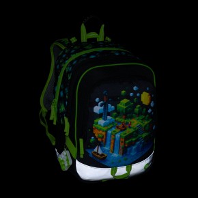 Bagmaster ALFA 26 B velký školní set pro prvňáčky – kostičkový svět