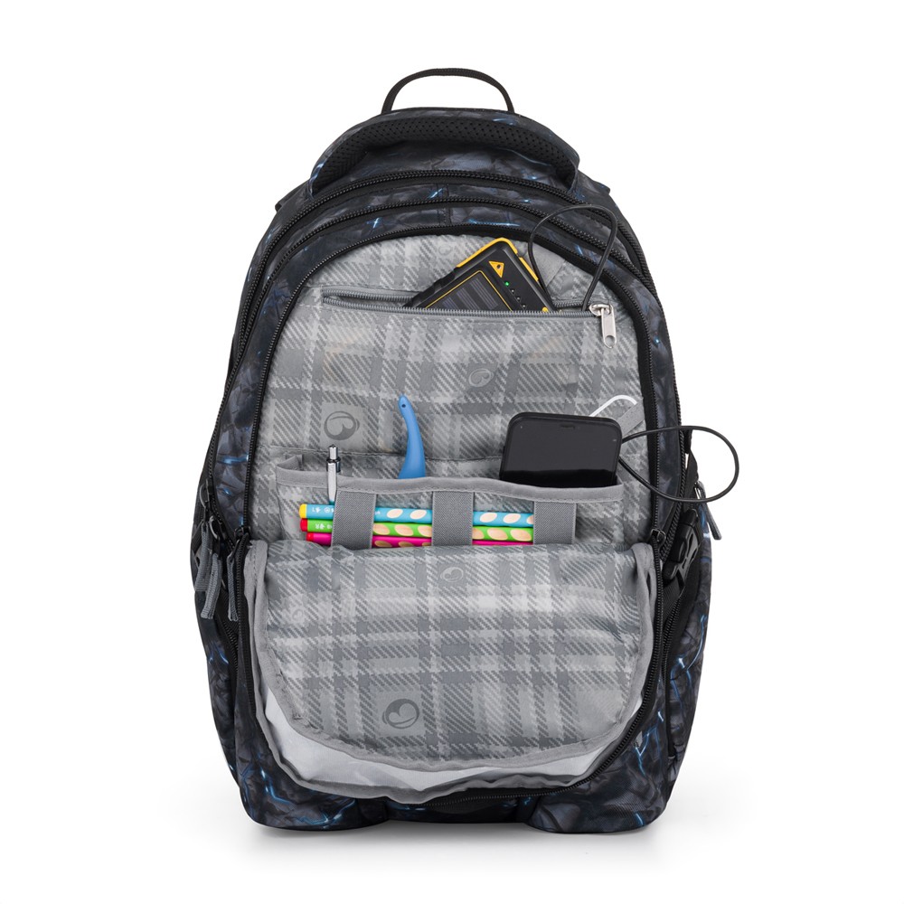 Bagmaster BAG 24 A studentský batoh – šedý