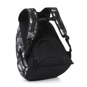 Bagmaster LINCOLN 26 A studentský batoh – černo-bílý