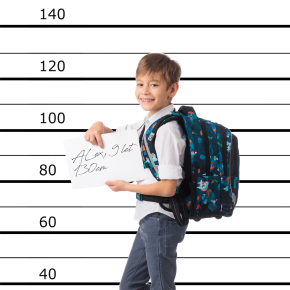 Bagmaster LUMI 24 C malý školní set pro prvňáčky – dinosaurus