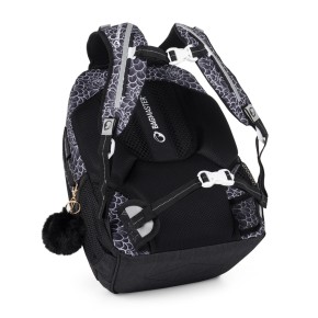 Bagmaster PORTO 25 A školní batoh – černo-bílý