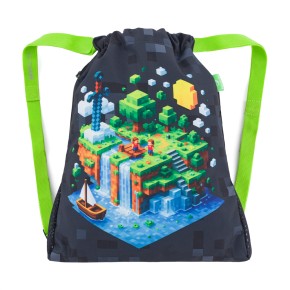 Bagmaster ALFA 26 B velký školní set pro prvňáčky – kostičkový svět