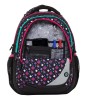 Školní batoh Bagmaster od 3. třídy MAXVELL_8A_BLACK_PINK_GREEN_1