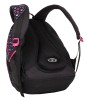 Školní batoh Bagmaster od 3. třídy MAXVELL_8A_BLACK_PINK_GREEN_1