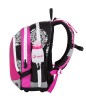 Dívčí školní batoh pro prvňáčky, jednorožec - Bagmaster ALFA_8B_PINK_BLACK_WHITE_1