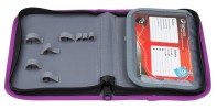 Školní penál jednochlopňový motiv květin BAGMASTER CASE_MERCURY_8A_1