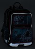 Klučičí školní batoh pro prvňáčky spider Bagmaster GALAXY_8B_BLACK_BLUE_RED_1