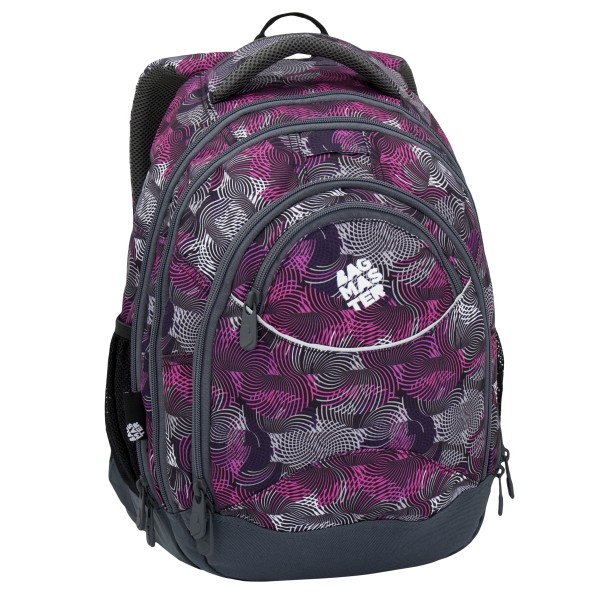 Studentský batoh ENERGY 6 C - fialovo šedý
