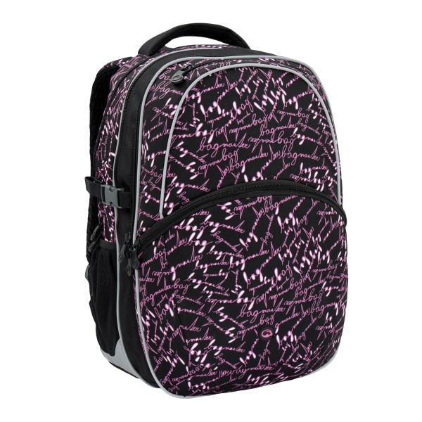 Studentský batoh MADISON 6 A - fialovo černý
