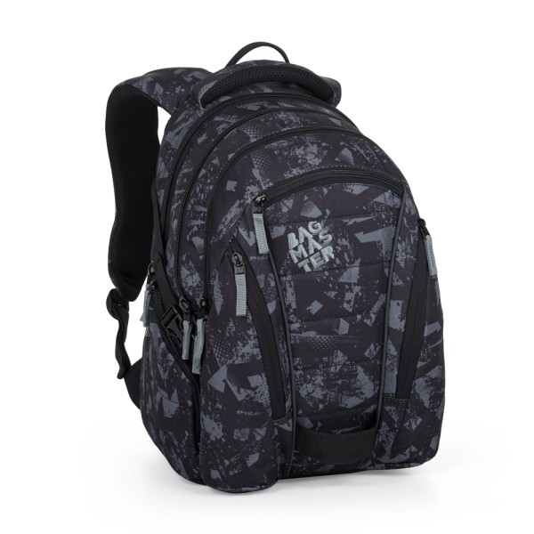 Studentský batoh BAG 24 B – černo-šedý