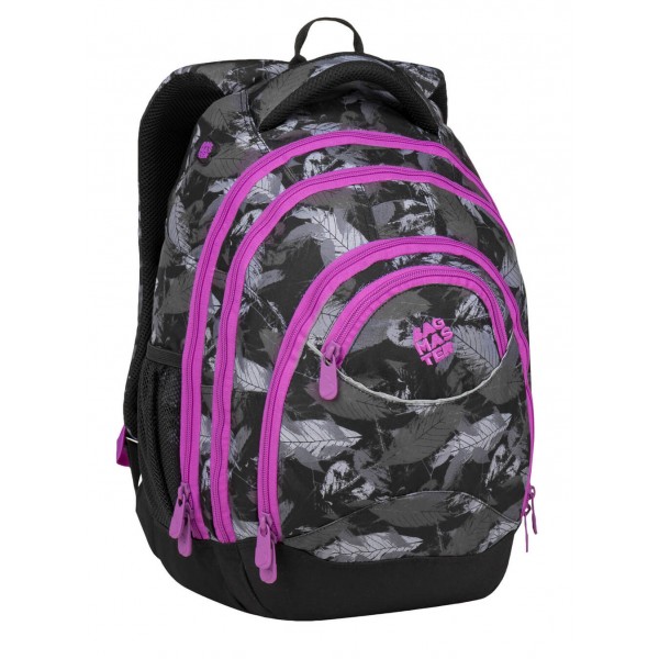 Studentský batoh ENERGY 9 A - šedo fialový