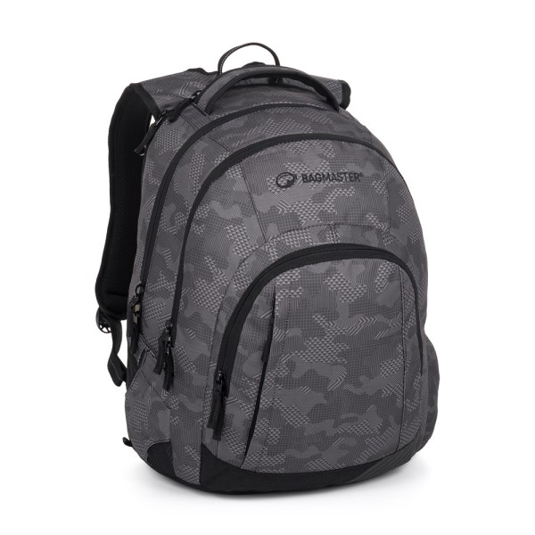 Studentský batoh LINCOLN 24 A  – šedý
