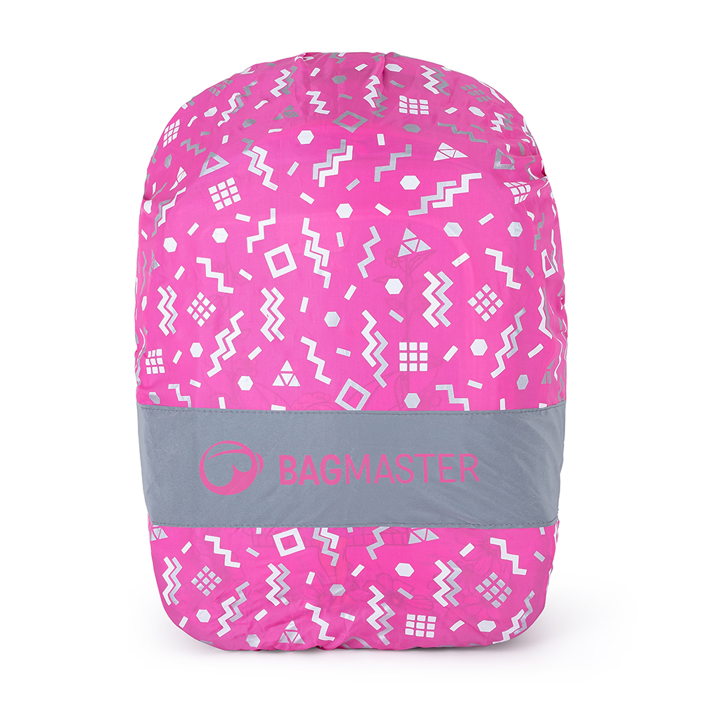 Bagmaster pláštěnka na batoh - růžová
