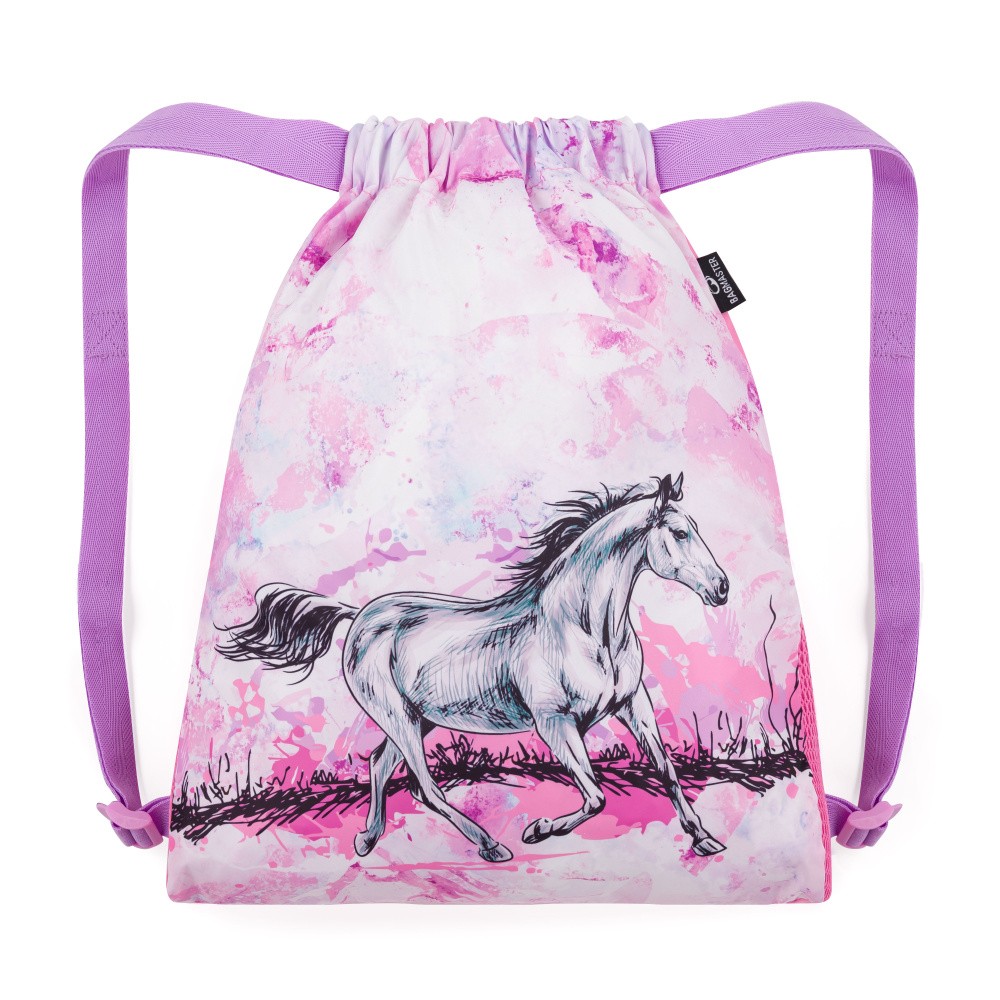 Bagmaster SÁČEK DOPI 24 A školní na přezůvky / tělocvik – koně BagMaster