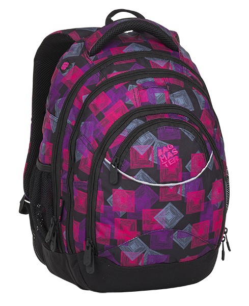 Studentský batoh ENERGY 8 E - růžovo červený