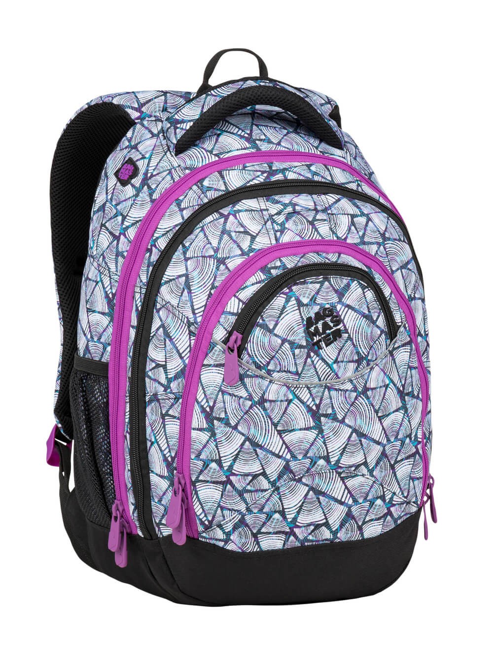 Studentský batoh ENERGY 9 B - fialovo bílý
