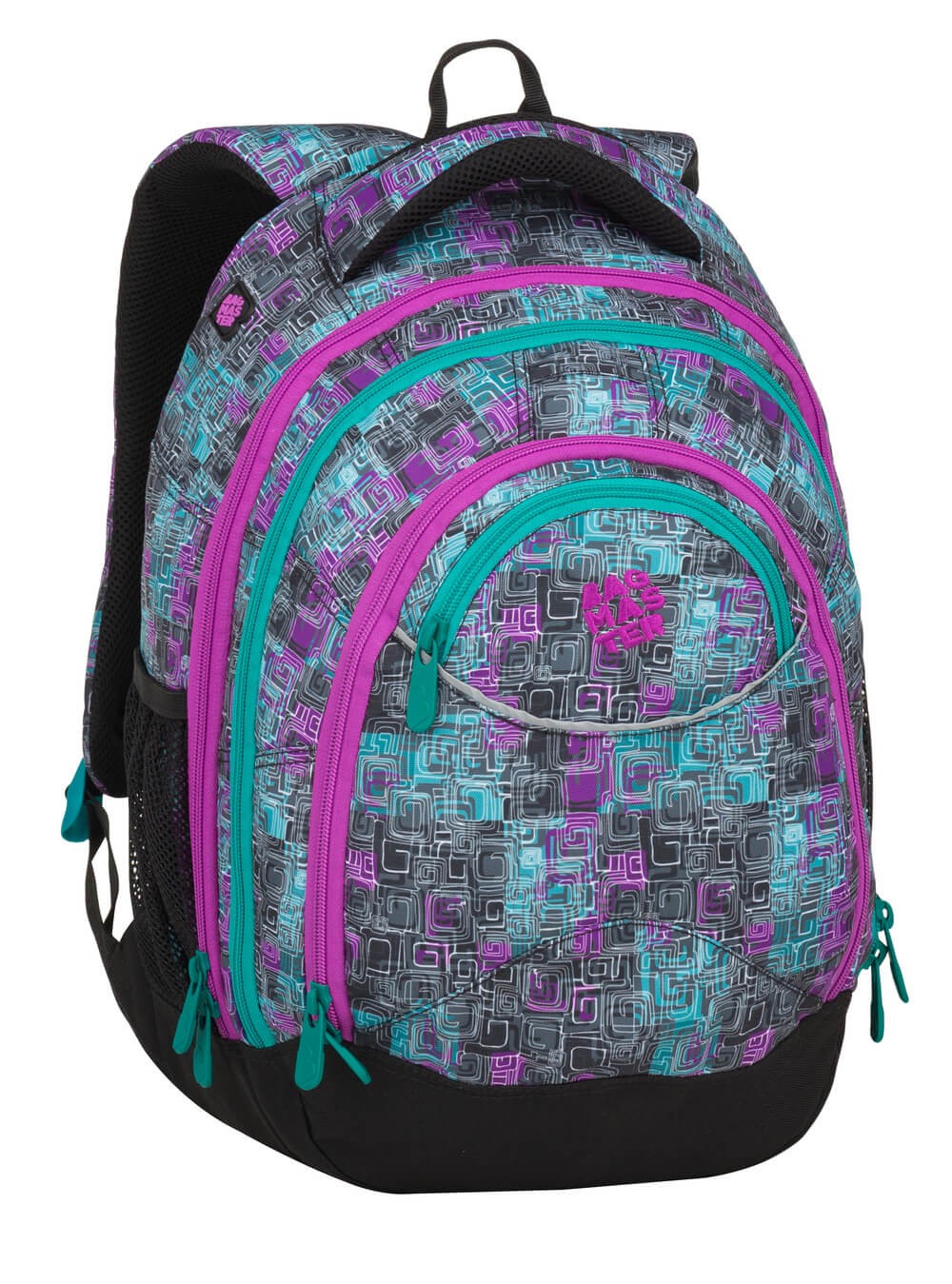 Studentský batoh ENERGY 9 C - fialovo tyrkysový